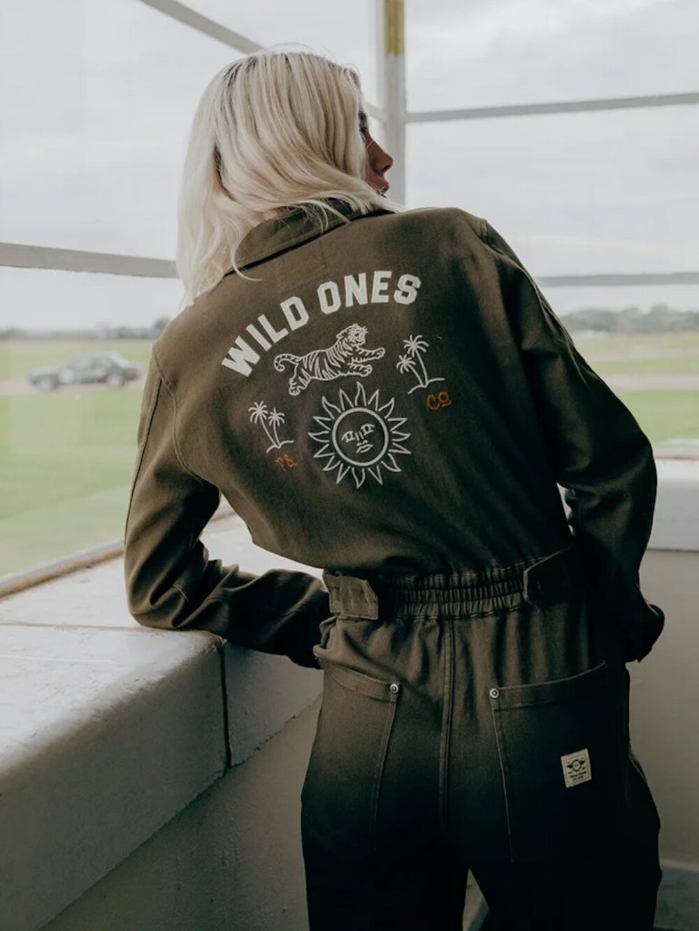 P&CO Wild Ones Boilersuit - UK 6 / XS / Olive
